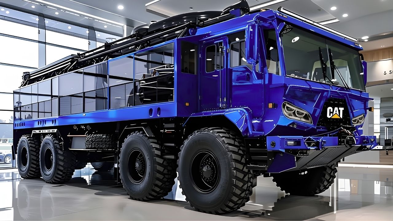 2026 Caterpillar 8×8 Overland RV: la casa rodante más pesada y extrema jamás construida