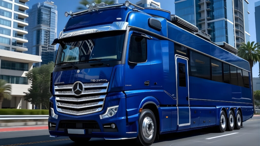 2026 Mercedes Actros MegaSpace 8x8 Motorhome: Una experiencia de viaje que redefine el lujo extremo