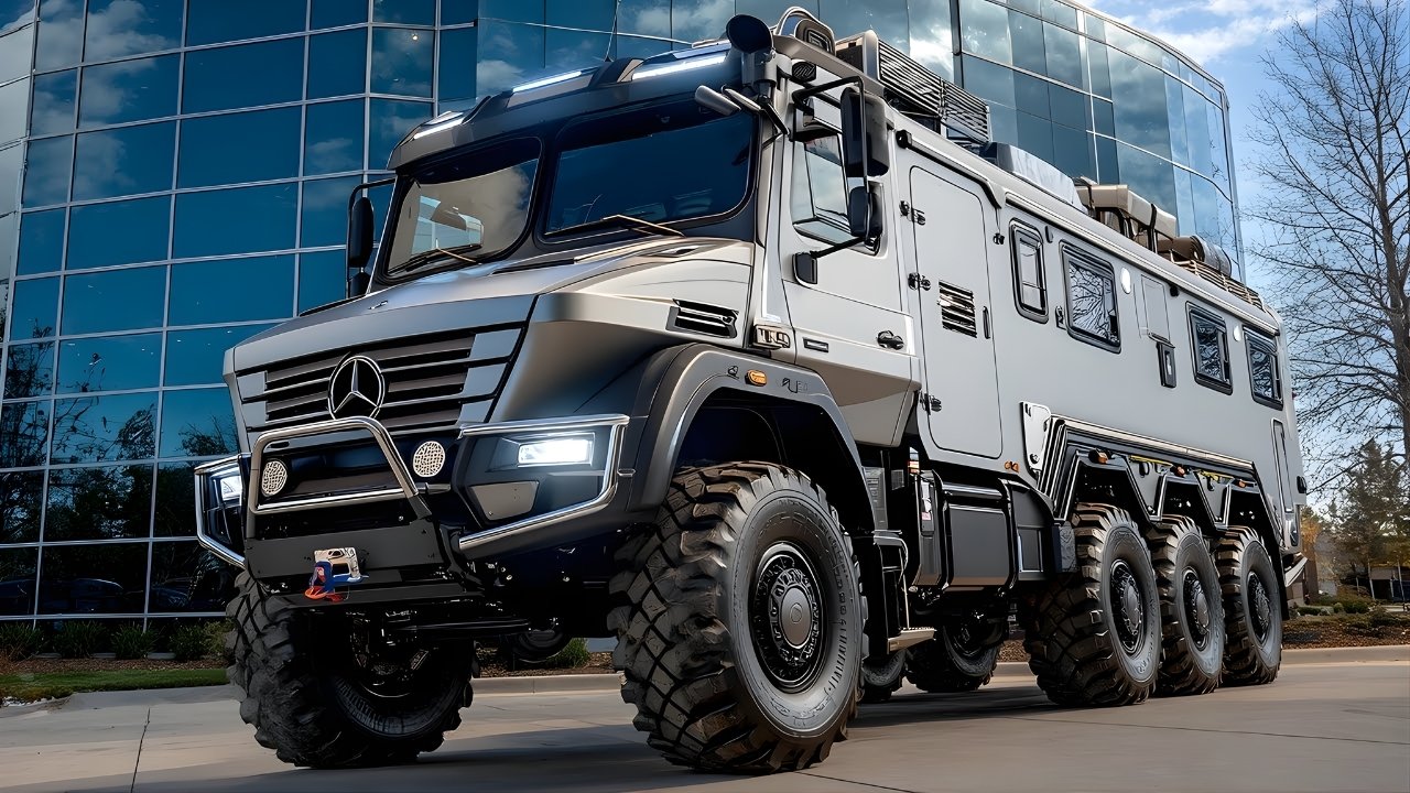 2026 Mercedes Unimog Luxury Camper: La Máquina Definitiva para Vivir el Lujo Sin Límites