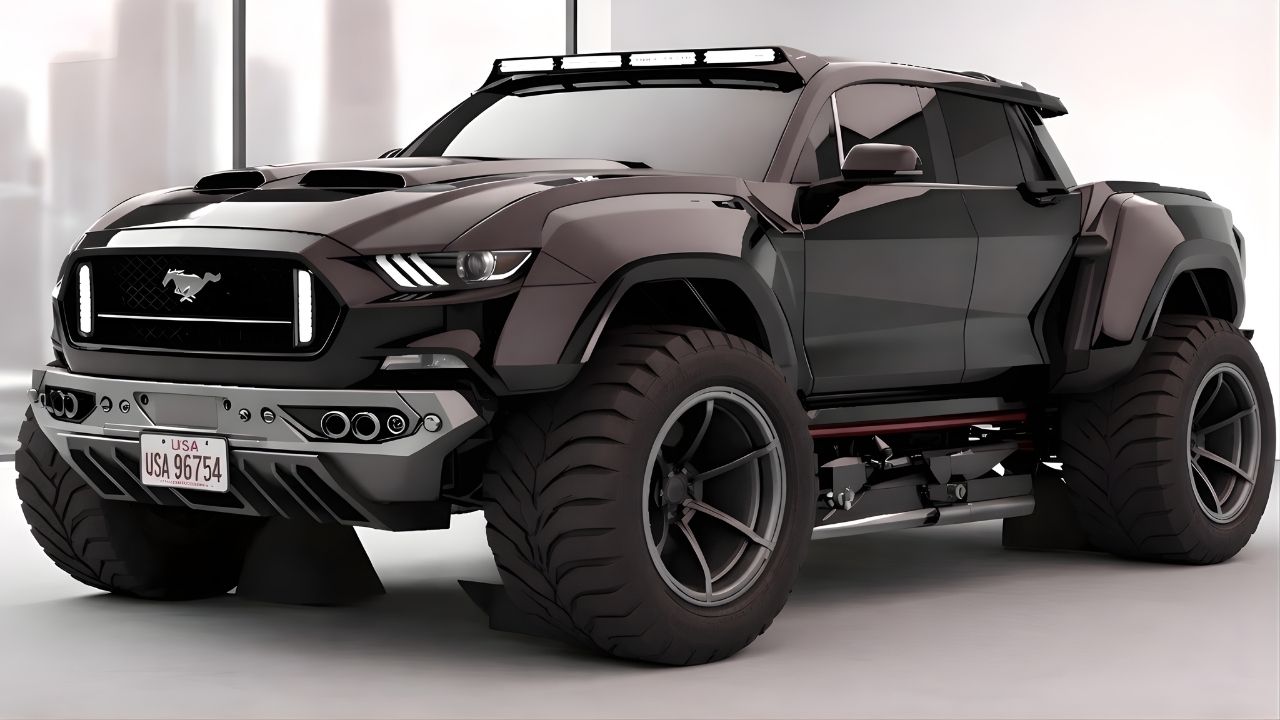 El Ford Mustang Pickup 2026: marca un antes y un después en la historia de la marca